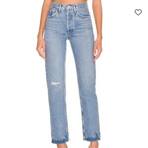 COPY - Agolde 90's Pinch Waist in Abstract